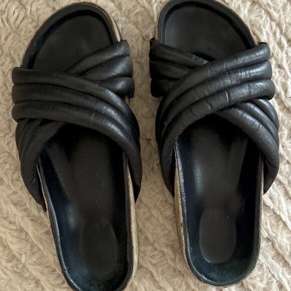 Isabel Marant Holden Criss Cross Slide Size 7. - Picture 1 of 1